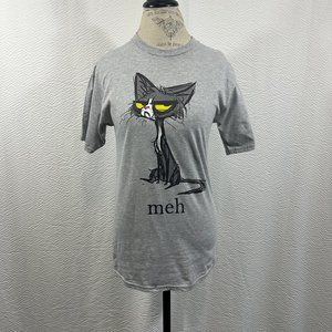 Siamese Cat Meh T-Shirt Size Small New